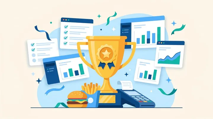 بهترین نرم افزار حسابداری فست فود؛ ۷ معیار + مسیر تست